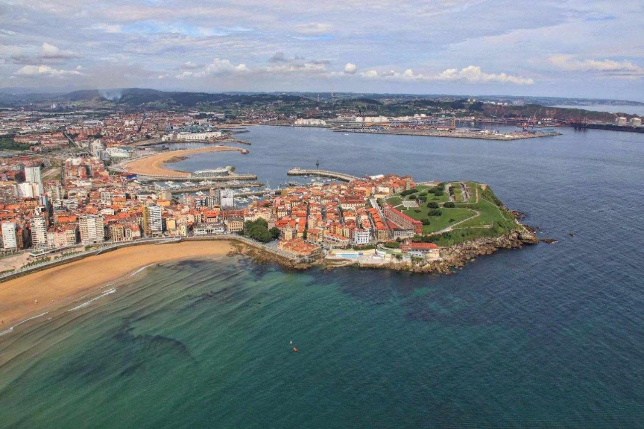 Apartamento Puerto Deportivo - Vut-219-As Gijón Buitenkant foto